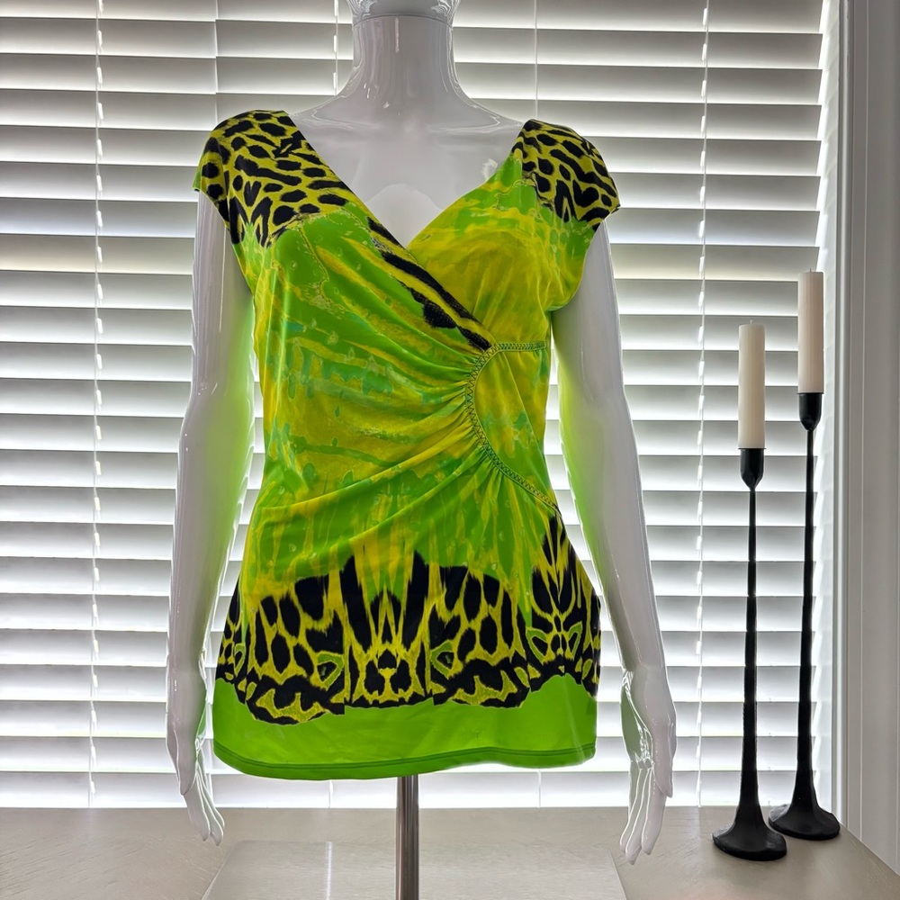 Roberto Cavalli Women's Sleeveless Blouse | EUC | ITA SZ 46 | US SZ L